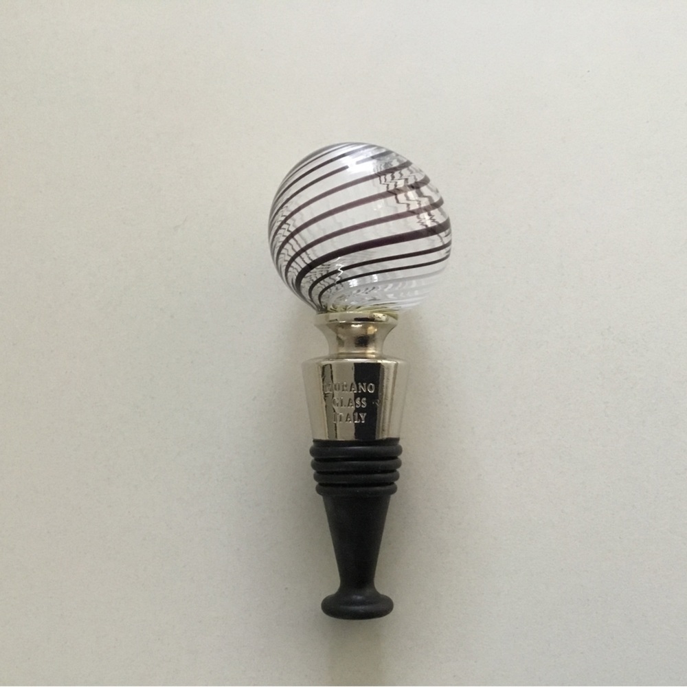Murano Glass Bottle Stopper